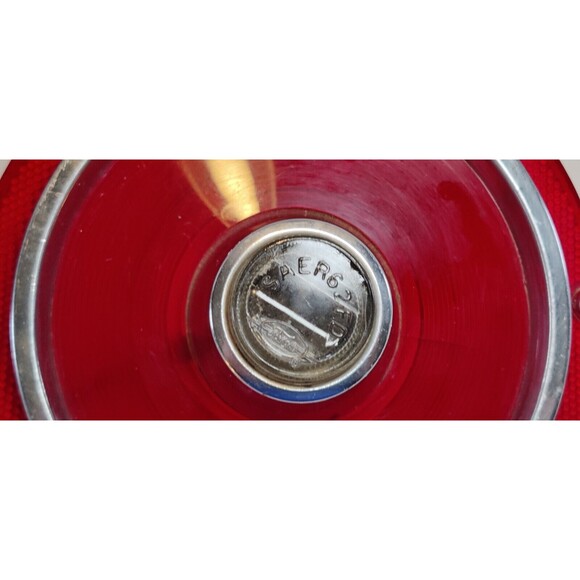 Vintage 1963 Ford Galaxie 500 Tail Light Lens SAE-TSDB-63A FD-OEM Ford Part - Picture 2 of 10